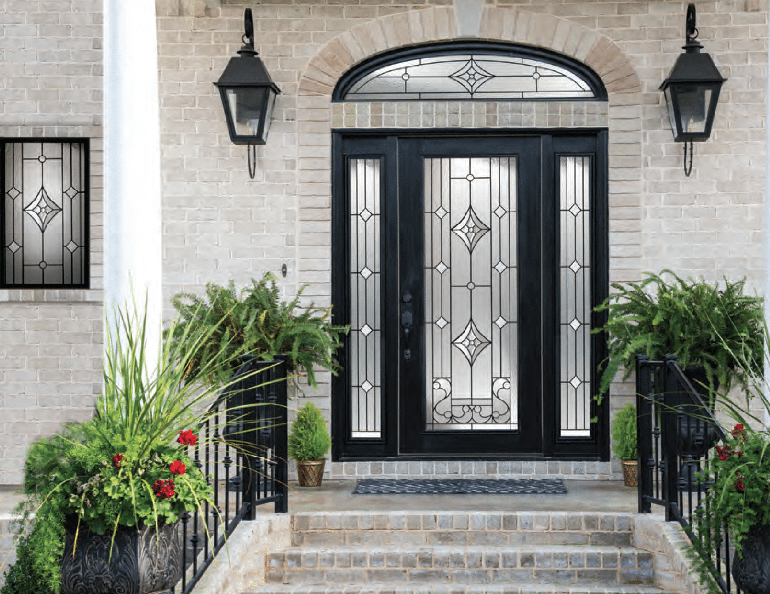 Entry and Front Door Decorative Glass